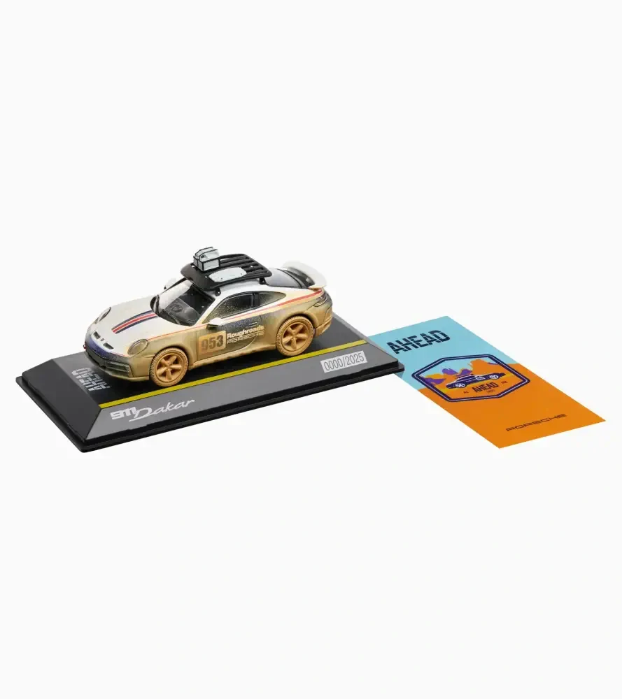 Porsche 911 Dakar (992) AHEAD Roughroads Model 1:43