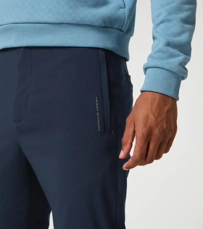 PORSCHE DESIGN Active Pants Kalhoty volnočasové funkční s elastickým pasem tmavě modrá