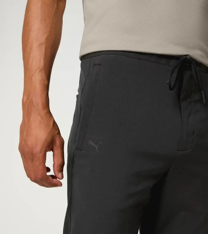 PORSCHE DESIGN Active Pants Kalhoty volnočasové funkční s elastickým pasem černá