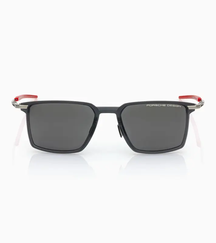 PORSCHE P´8986 Sunglasses Streamline #1 - 911 GT3 S/C Sluneční brýle černočervené s kouřovými polarizovanými skly