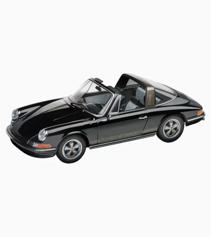 Porsche 911 S 2.4 Targa 1972 50 Years of Porsche Design Model 1:18 černá