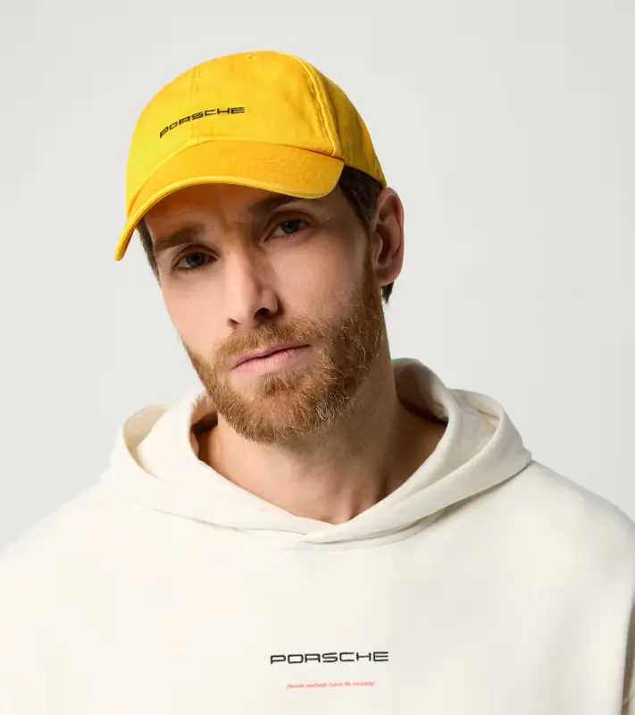 PORSCHE Retro Cap Fan Community Kšiltovka čepice UNI žlutá