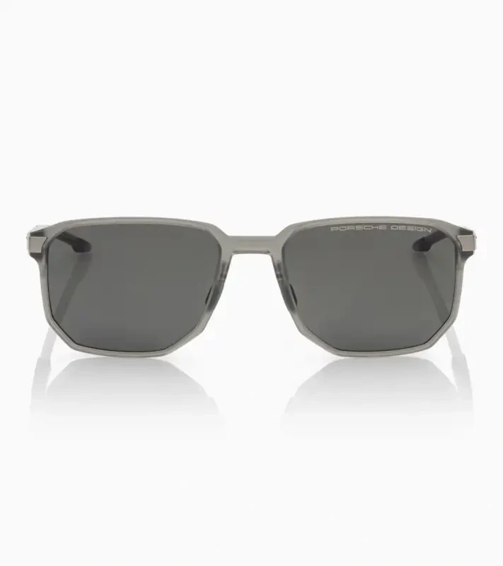 PORSCHE DESIGN P´86011 Sunglasses Neo Blade #1 Sluneční brýle charakteristických tvarů a barev. Šedočervené s tmavě šedými polarizovanými skly.