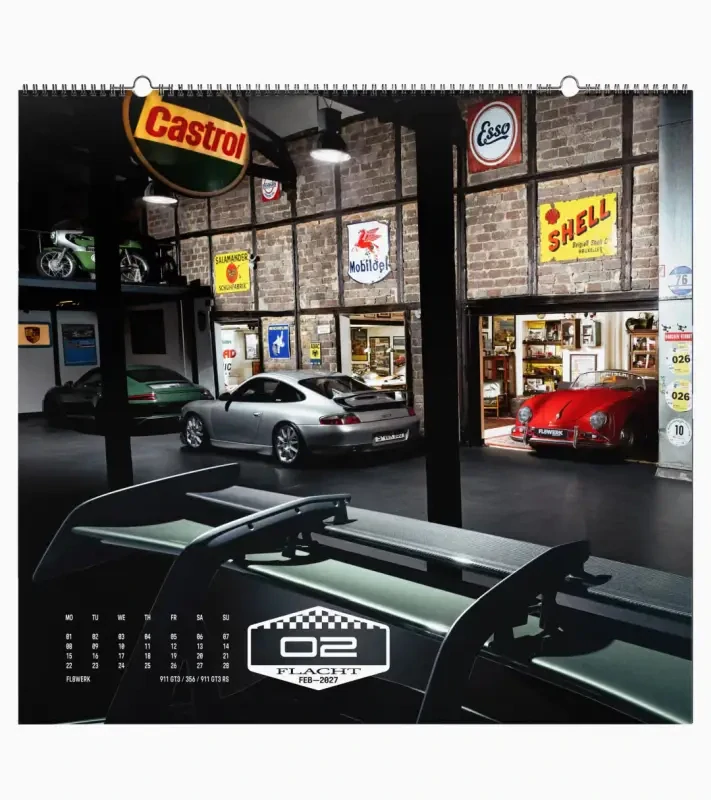 PORSCHE Calendar 2027 “Bonded By The Road. United By Passion” Kalendář nástěnný 2027