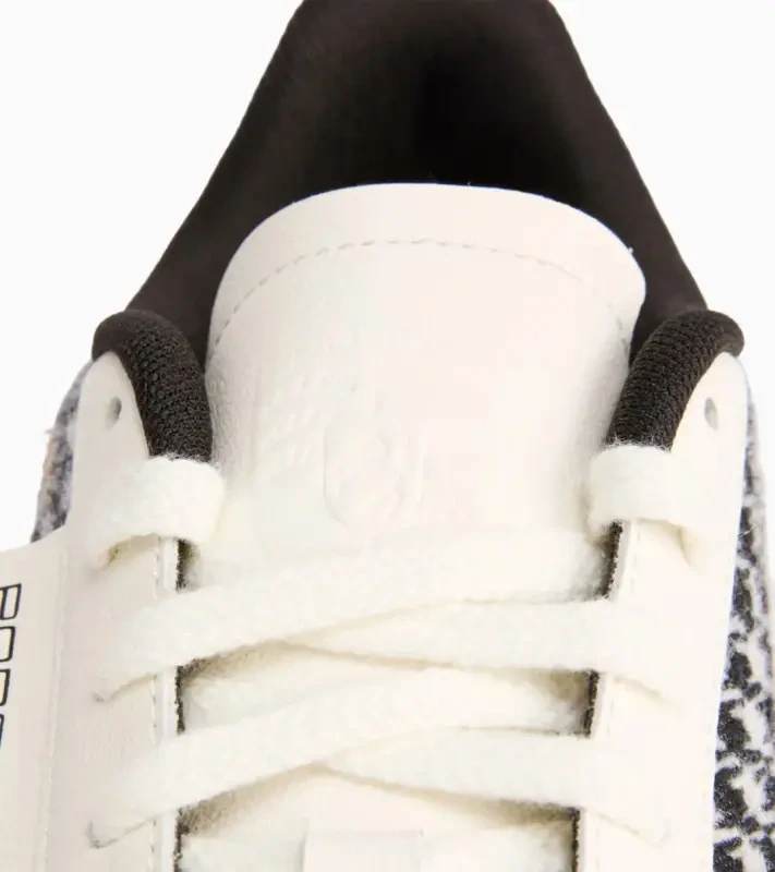 PORSCHE DESIGN 911 Pepita Palermo Sneakers Obuv volnočasová sportovní v retro stylu kostkovaná bíločerná