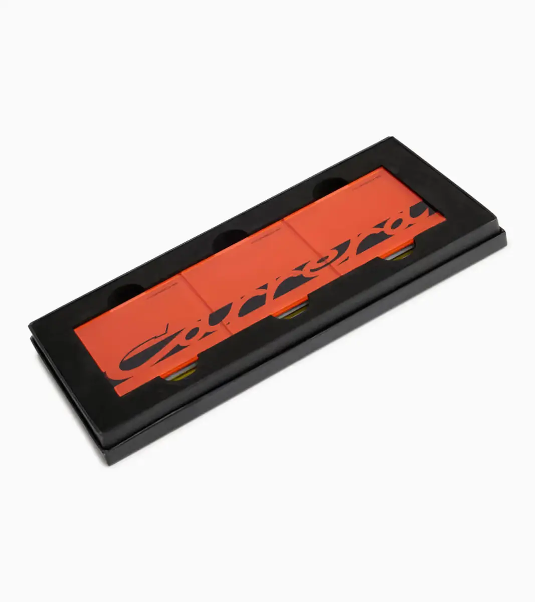 Set of 12 glass coasters – Porsche 911 Carrera RS 2.7 Sada podtácků