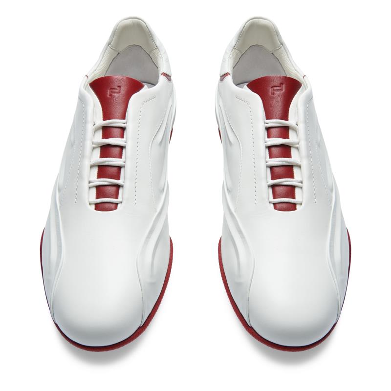 Porsche Design Racer Flyline Nappa White Edition Obuv módní bílá white