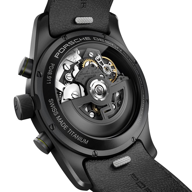 Porsche Design CHRONOTIMER SERIES 1 FLYBACK černá zelená titanium černá green