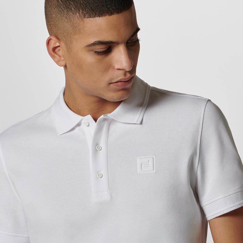 Porsche Design P-Icon Polo Tričko s límečkem bílé