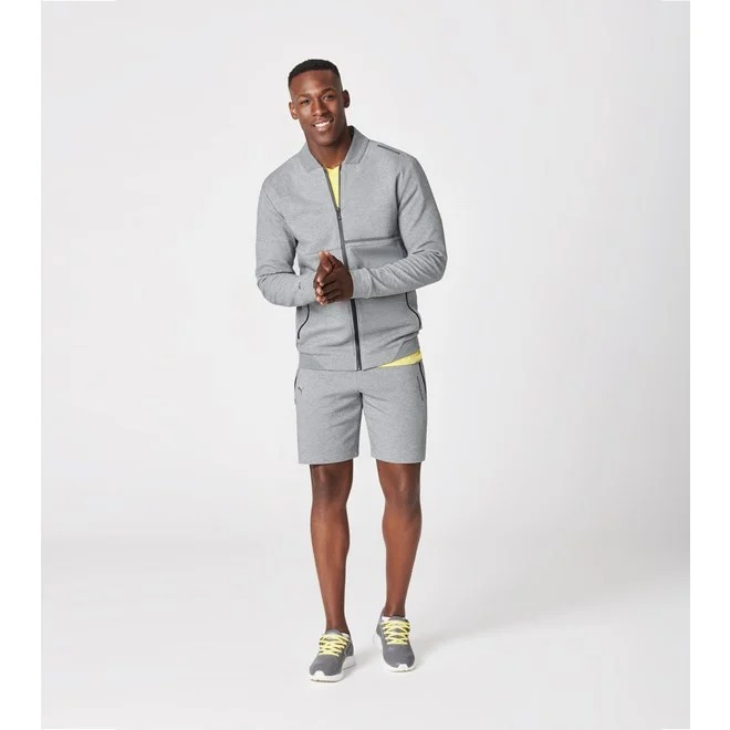 Porsche Design SWEAT SHORTS Volnočasové šortky kraťasy šedá medium grey heather