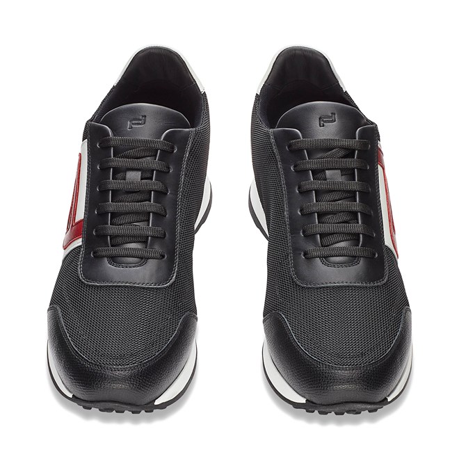 Porsche Design CITY SNEAKER MESH Pánská obuv volnočasová městská černá black