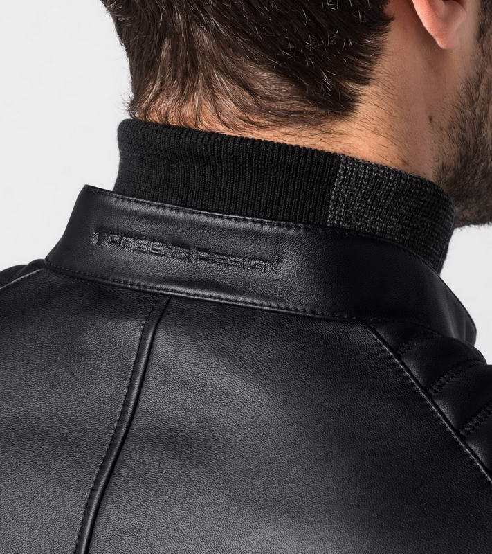 Porsche Design ICONIC MOTOX LEATHER JACKET bunda moto černá kůže
