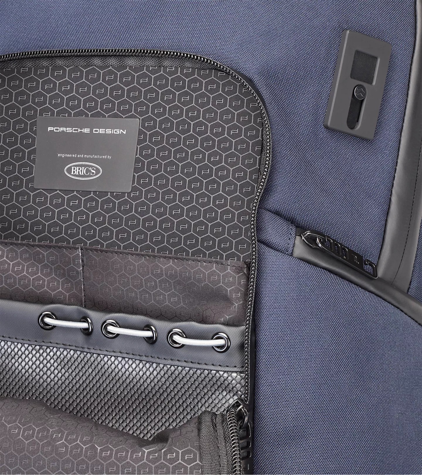 PORSCHE DESIGN Urban Eco Backpack M2 Batoh na záda kompaktní pracovní tmavě modrá