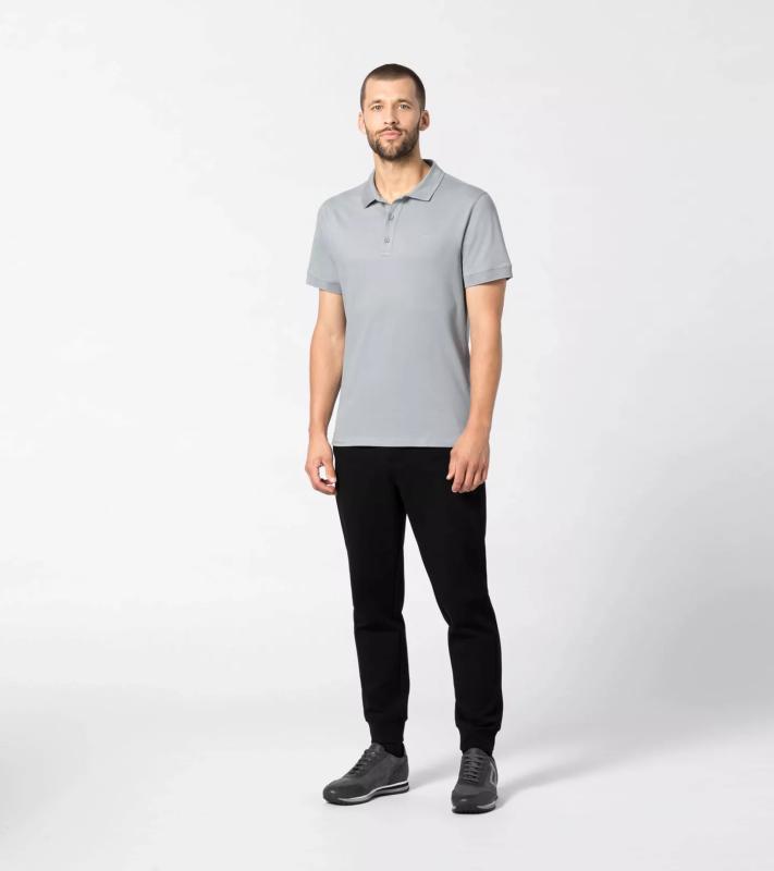 Porsche Design P-Icon Polo triko s límečkem Icon šedé monument
