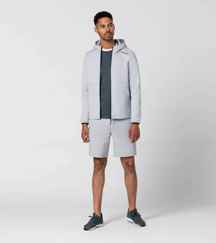 PORSCHE DESIGN RCT Sweat Shorts Volnočasové krátké kalhoty šortky bílé