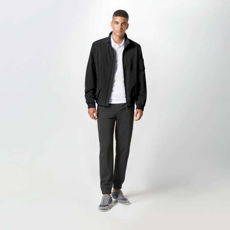 Porsche Design Airlight Blouson Bunda volnočasová sportovní na zip černá