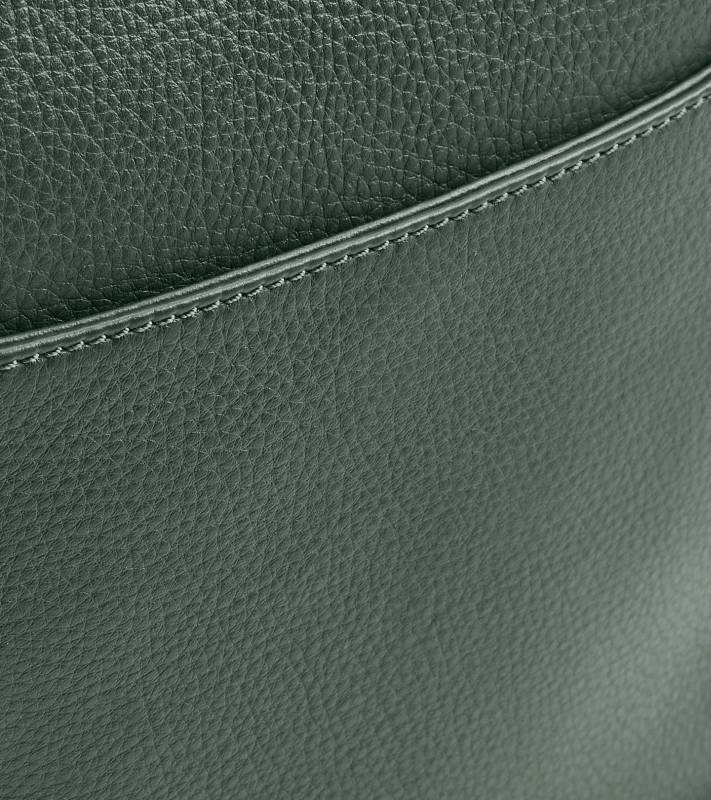 PORSCHE DESIGN Roadster Leather Shoulderbag XS Taška kožená malé velikosti přes rameno zelená