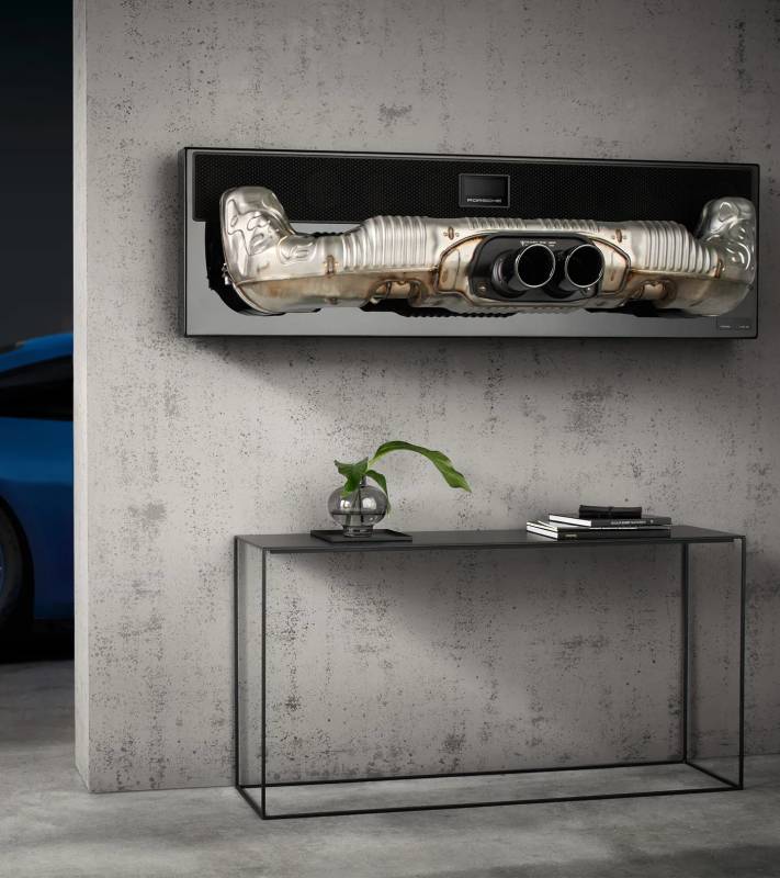 PORSCHE DESIGN 911 Soundbar 2.0 Pro Ltd. Akustický systém prostorového zvuku, limitovaná edice 500 ks