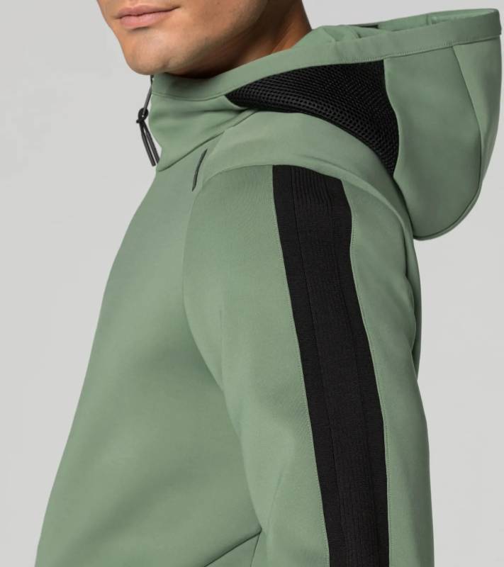 PORSCHE DESIGN Hoodie Sportovní volnočasová mikina s kapucí zelená