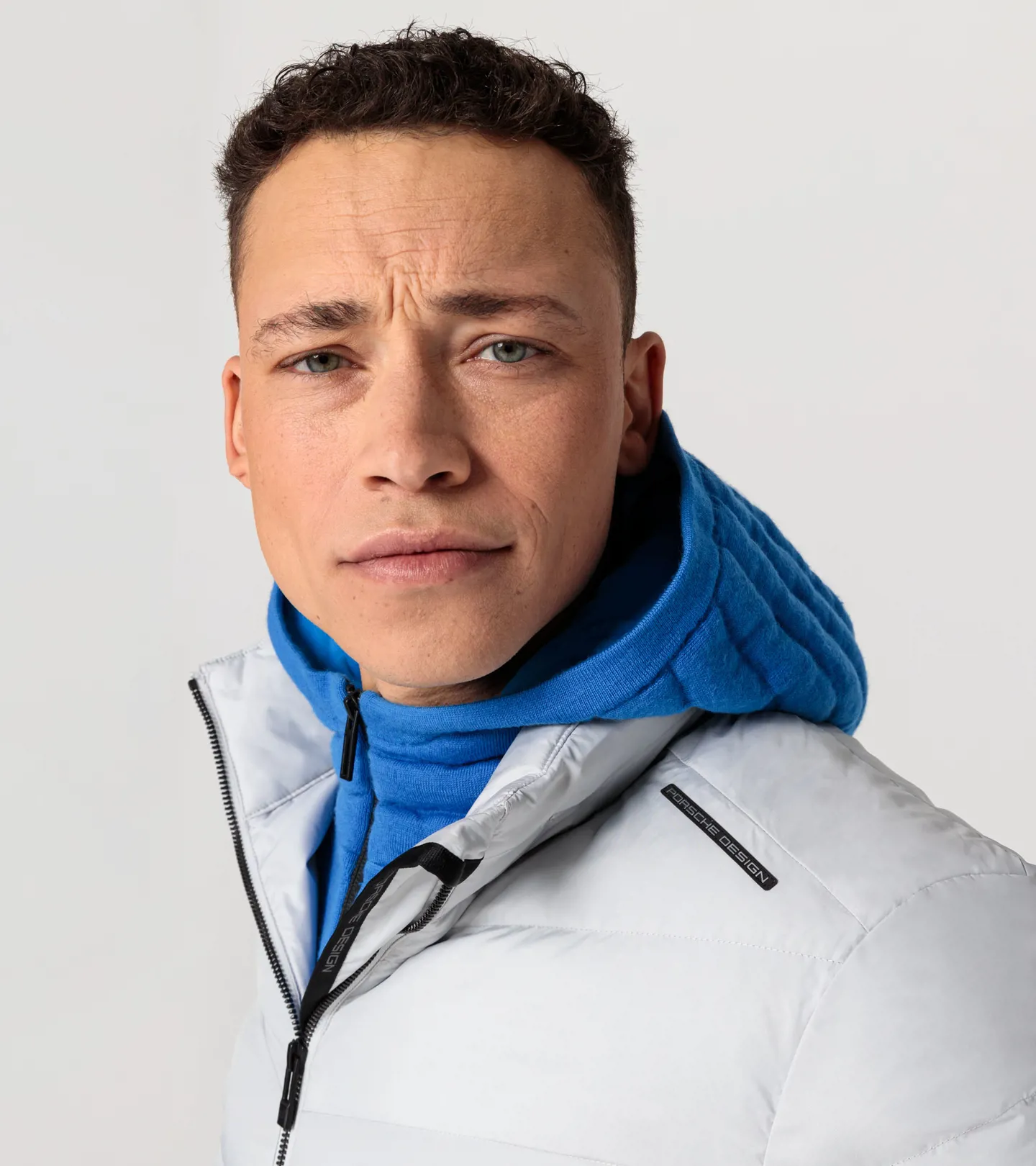 PORSCHE DESIGN Light Packable Jacket Odlehčená prošívaná bunda popelavě šedá