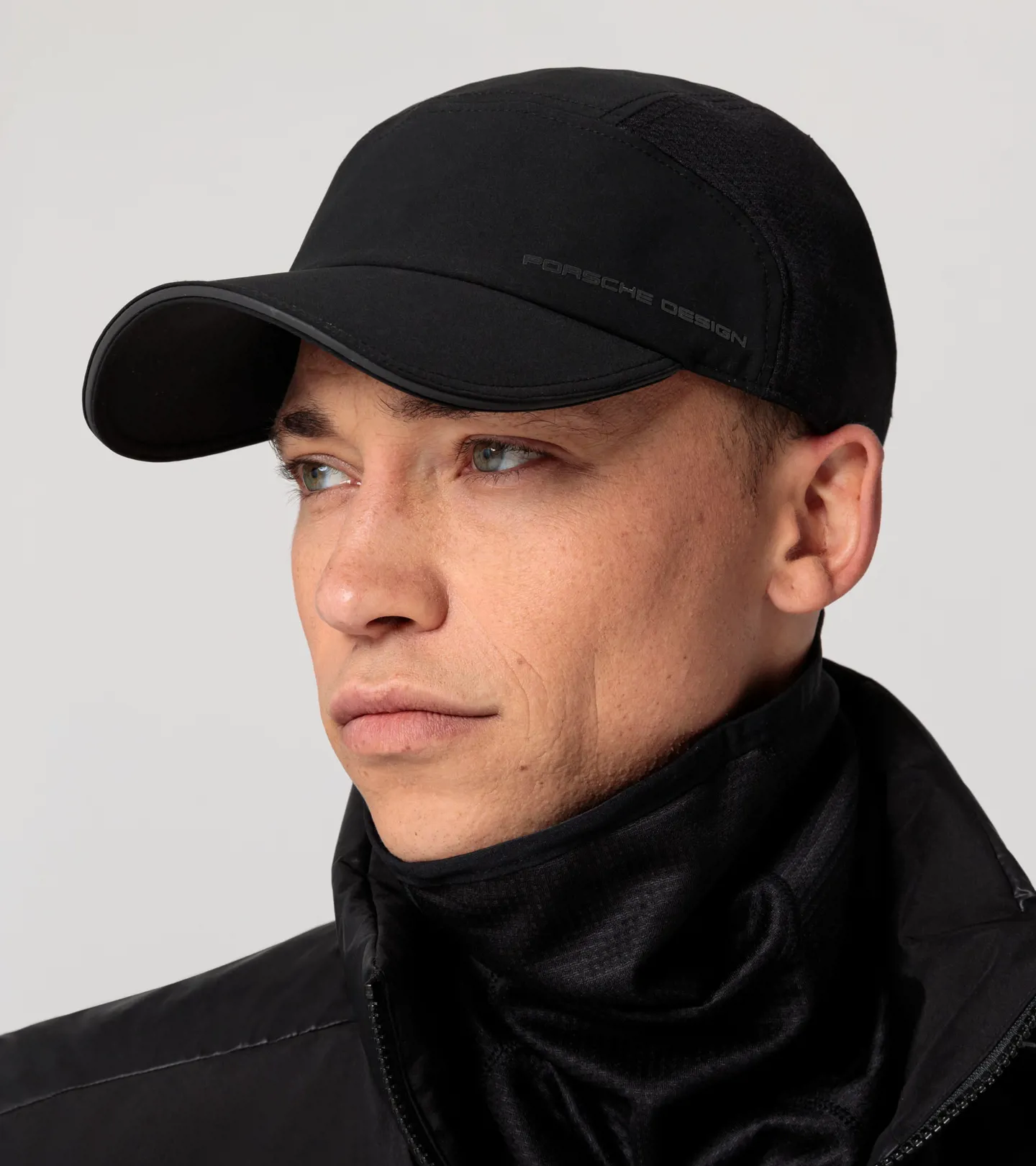 PORSCHE DESIGN Active Cap Pack Čepice kšiltovka v setu s nákrčníkem černá