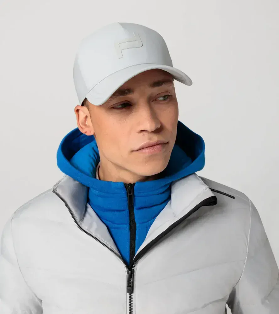 PORSCHE DESIGN Classic Cap Čepice kšiltovka popelavě šedá