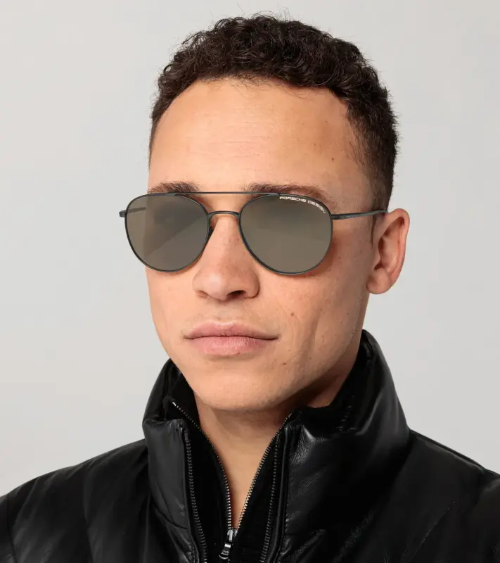 PORSCHE DESIGN Sunglasses P´8947 Sluneční brýle v barvě šedočerné s hnědými skly polarizované