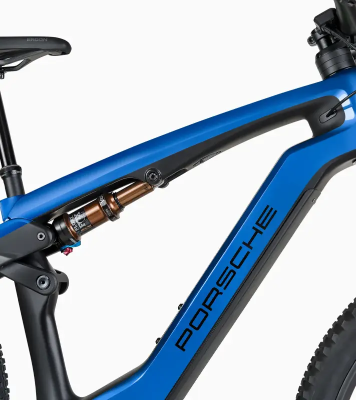 PORSCHE eBike Cross Performance EXC Jízdní horské elektrokolo karbonový rám modrá