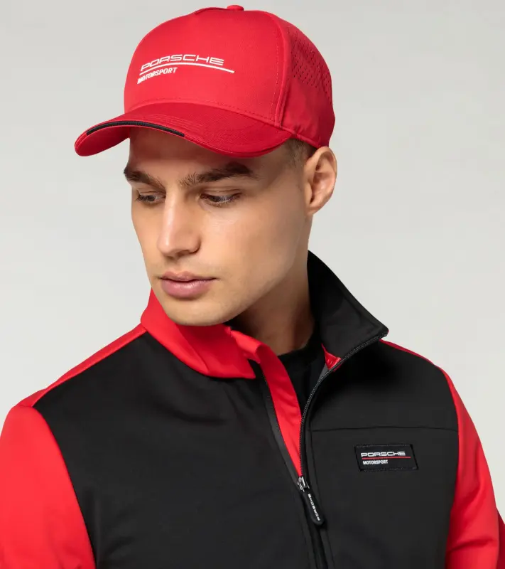 PORSCHE Baseball Cap Unisex Motorsport Kšiltovka čepice sportovní červená