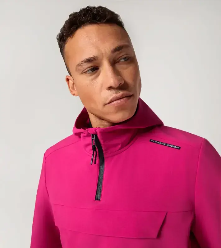 PORSCHE DESIGN Active jacket Bunda sportovní funkční granátová růže