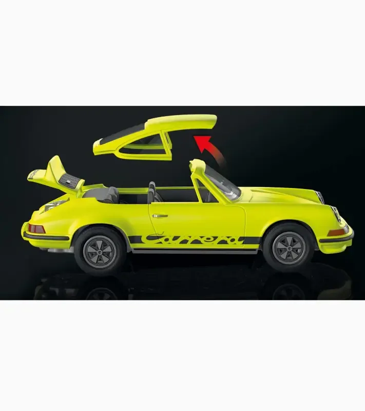 PORSCHE PLAYMOBIL® 911 Carrera RS 2.7 Model auta stavebnice 39 dílů s doplňky žlutá