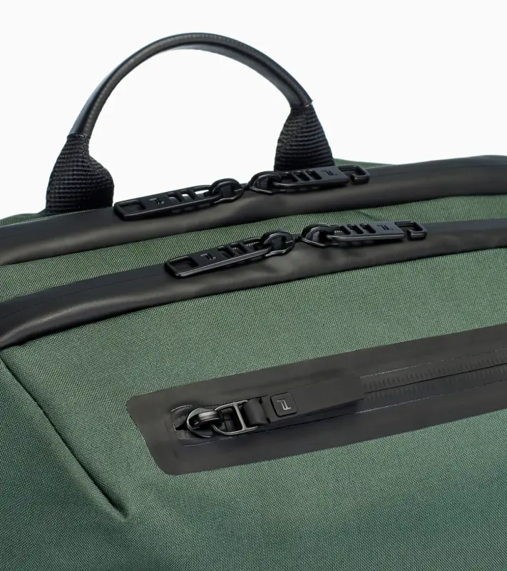 PORSCHE DESIGN Urban Eco Backpack M2 Batoh na záda kompaktní pracovní lesní zelená