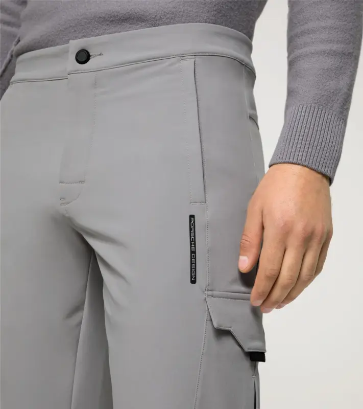 PORSCHE DESIGN Cargo Pants Kalhoty volnočasové světlá šedá