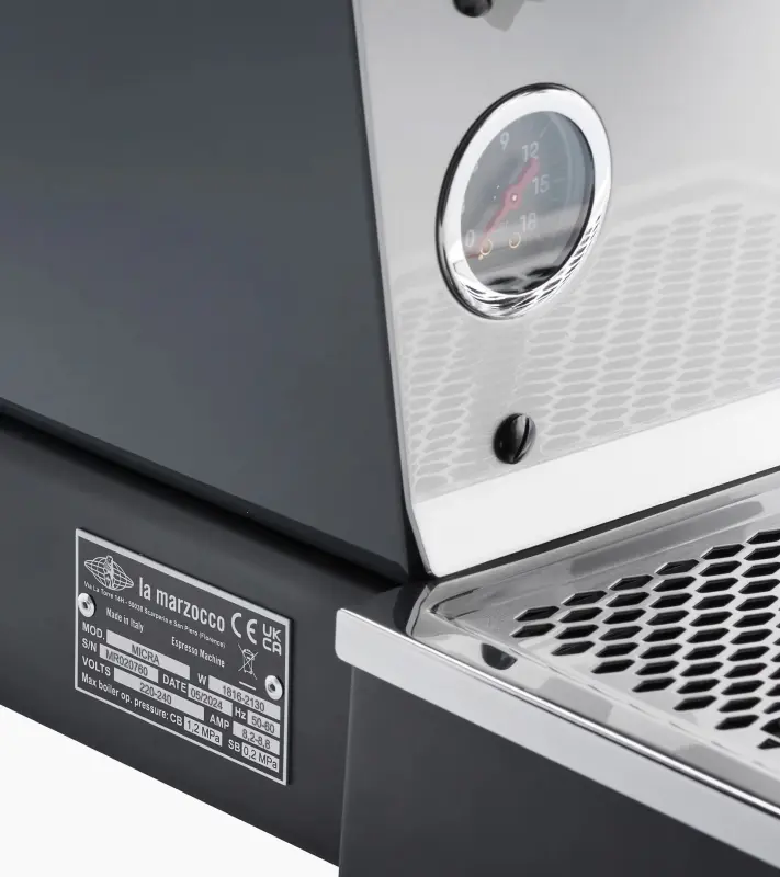 Porsche x La Marzocco Linea Micra Espresso Machine Kávovar šedý