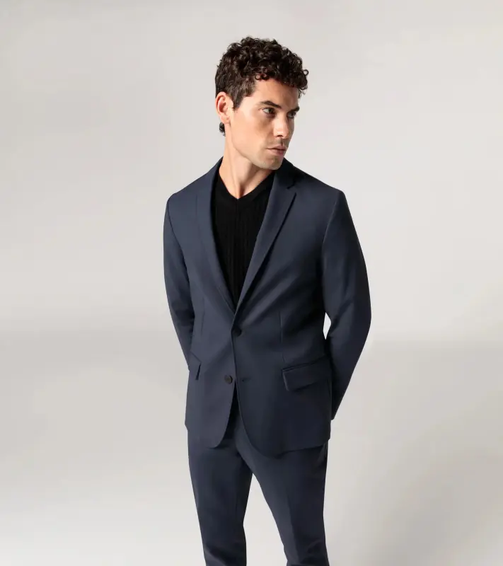 PORSCHE DESIGN Packable Travel Blazer Blejzr sportovní sako tmavě modrá