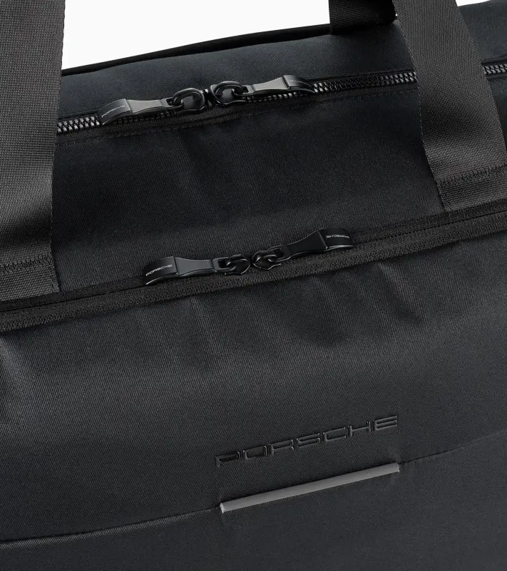 PORSCHE Weekender Essential Taška cestovní z pevného materiálu černá