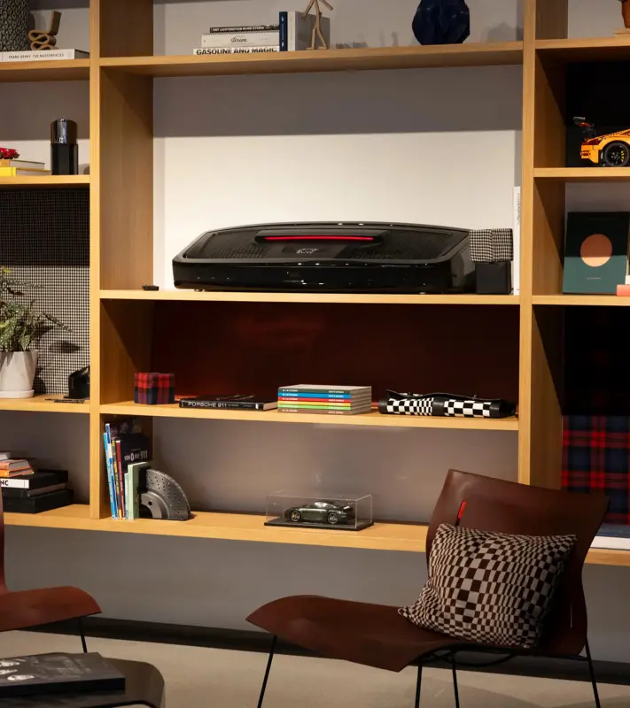 PORSCHE 911 Soundbar 2.0 Audio systém prostorový zvuk černá