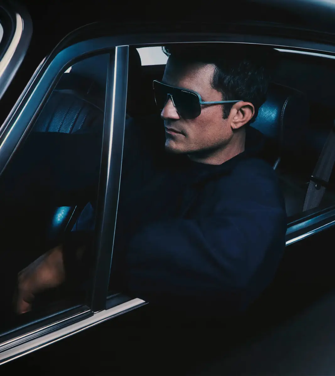PORSCHE DESIGN Iconic – 911 Targa 60Y Sunglasses Sluneční brýle z titanu stříbrné v dárkovém balení