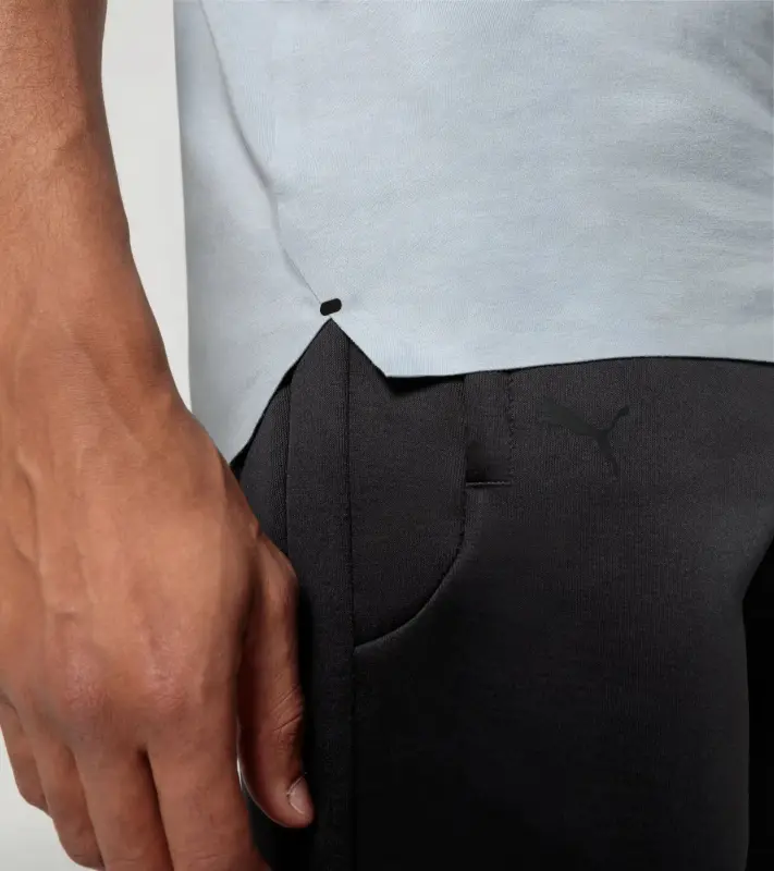 PORSCHE DESIGN Men´s T-Shirt Tričko pánské bavlněné světle šedá
