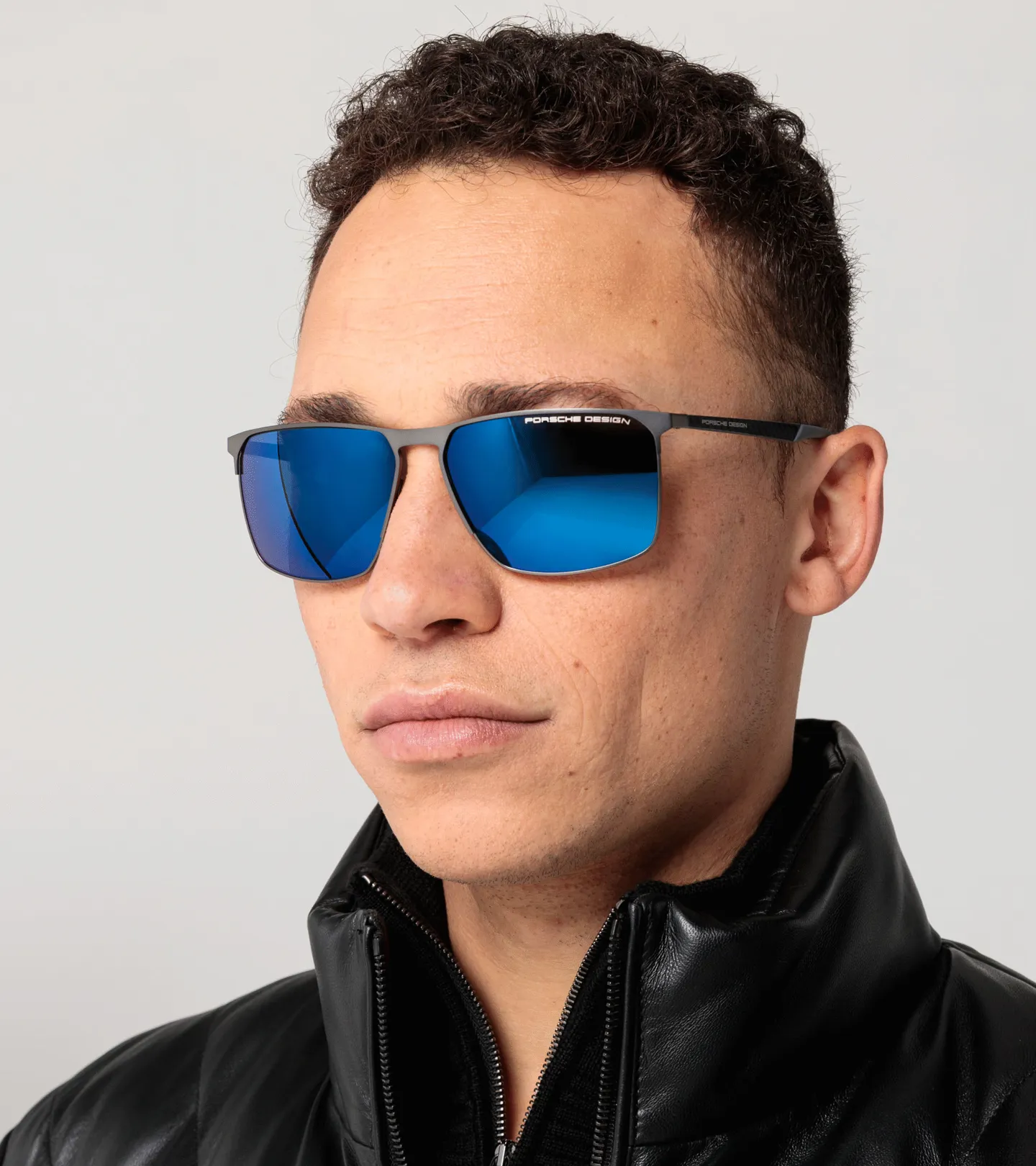 PORSCHE DESIGN Sunglasses P´8964 Sluneční brýle z uhlíkových vláken šedomodré polarizovaná tmavě modrá skla v gradientu
