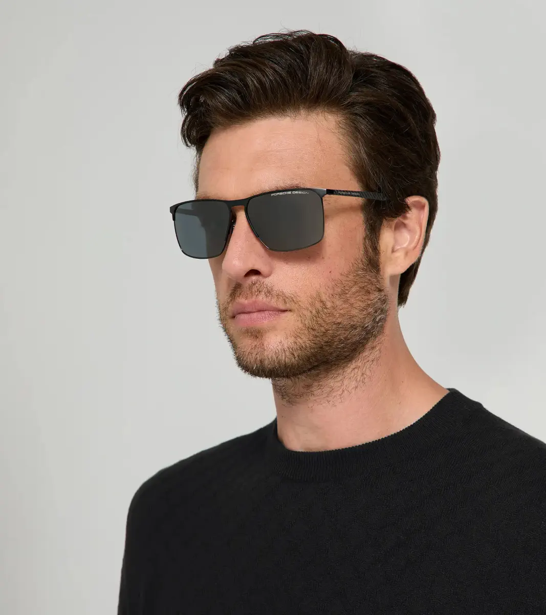 PORSCHE DESIGN Sunglasses P´8964 Sluneční brýle z uhlíkových vláken šedomodré polarizovaná černo modrá zrcadlová skla