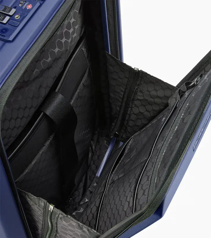 PORSCHE DESIGN Roadster Hardcase Business Trolley S Zavazadlo kufr  cestovní manažerský skořepinový matný modrý USB TSA