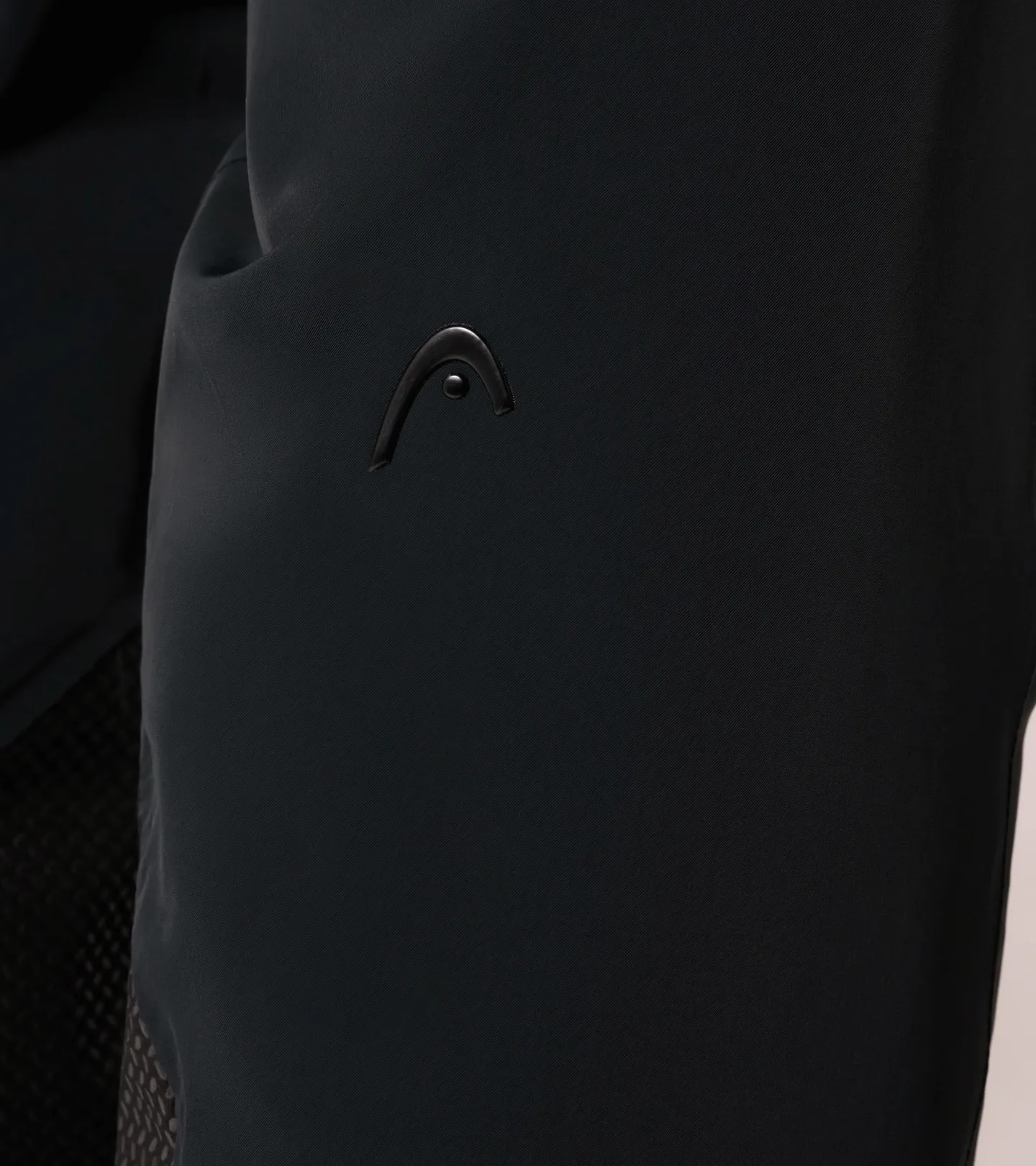 PORSCHE HEAD Ski Pants Turbo Kalhoty lyžařské pánské černé se žlutým detailem