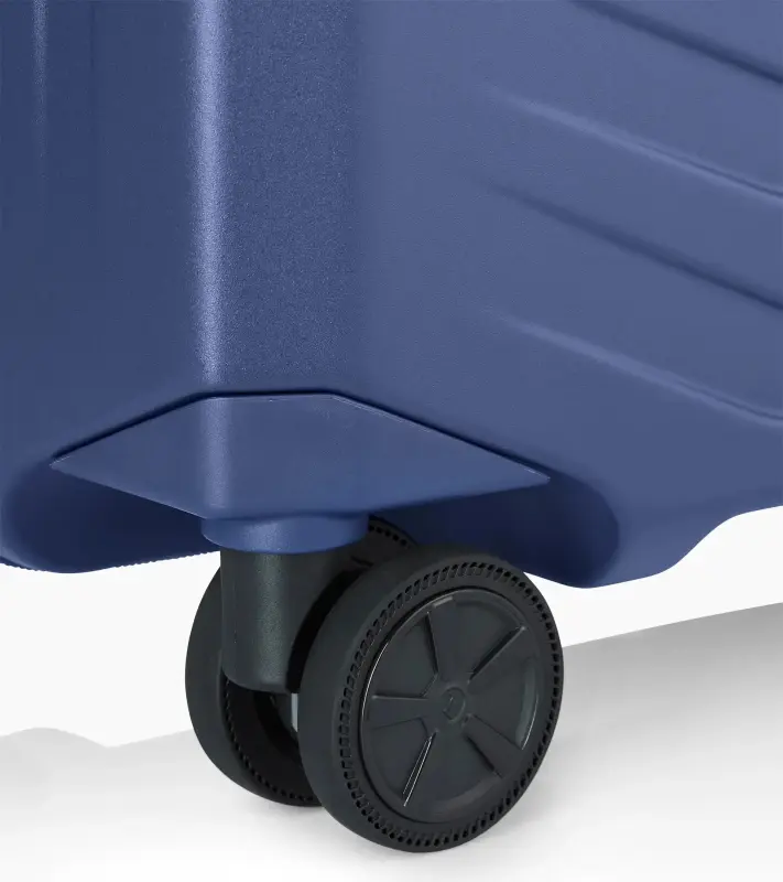 1+1 PORSCHE DESIGN Roadster Hardcase Trolley Set M+S Sada kufrů cestovních zavazadel lehké skořepinové TSA modré matné