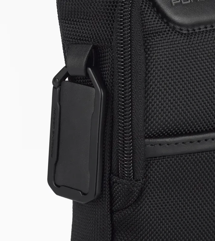 PORSCHE DESIGN Roadster Nylon Crossbody Bag Taška pouzdro diagonální do města s vnitřním organizérem na zip černé