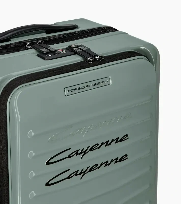 PORSCHE Roadster Hardcase business trolley S Cayenne Electric Lifestyle  Manažerské zavazadlo kufr skořepinový velikost S mátová zelená TSA USB