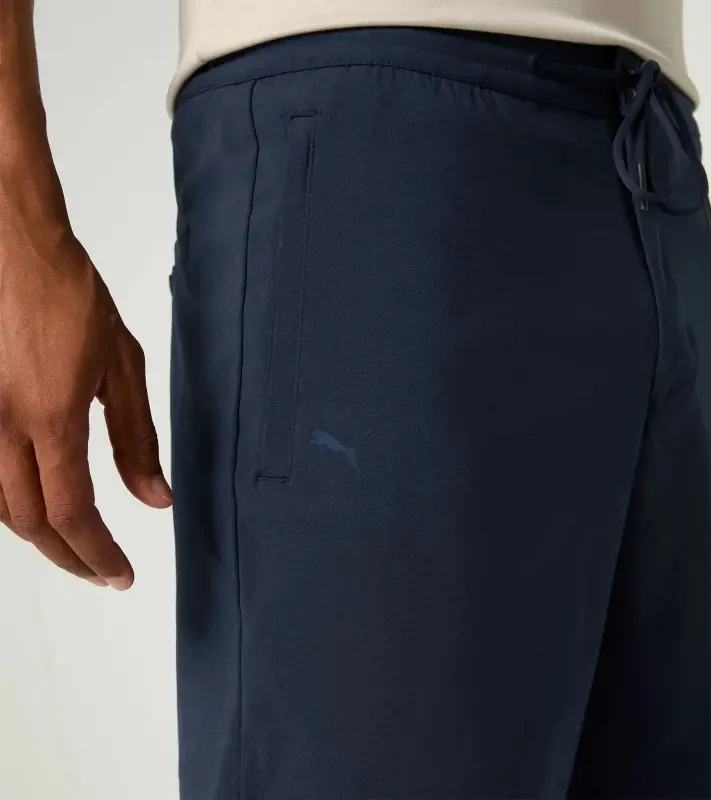 PORSCHE DESIGN Active shorts Kalhoty krátké šortky funkční s drukem a stahovací šňůrkou tmavě modrá