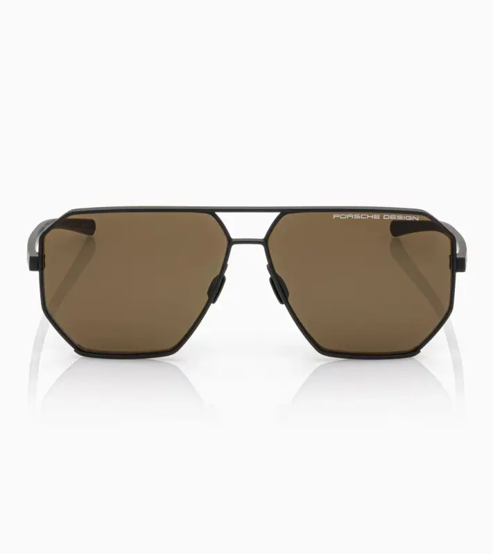 PORSCHE DESIGN P'8995 Targa #2 Sunglasses Sluneční brýle černé a hnědými skly