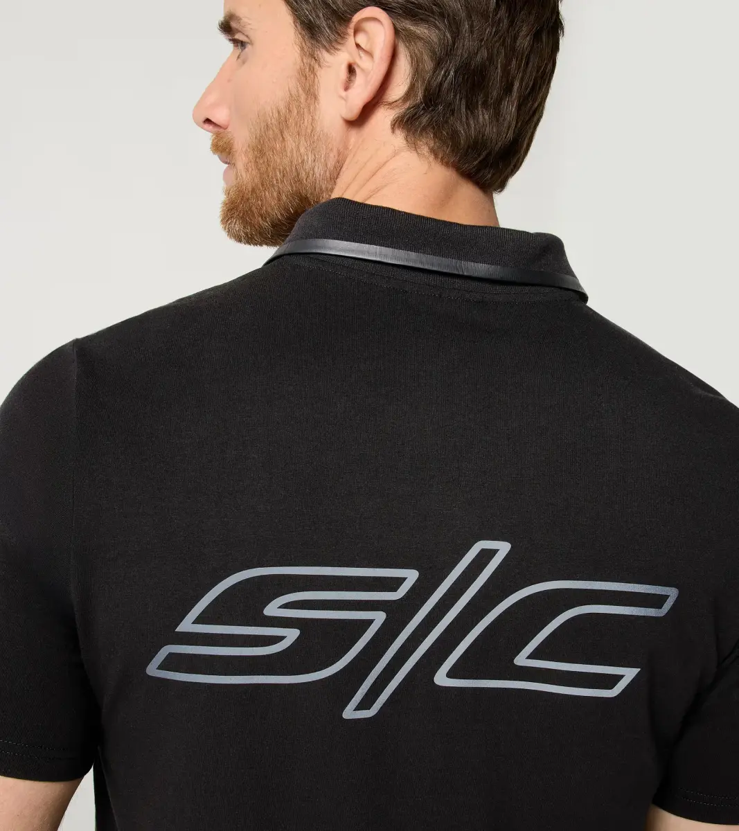 PORSCHE Polo shirt - 911 GT3 S/C tričko s límečkem černá