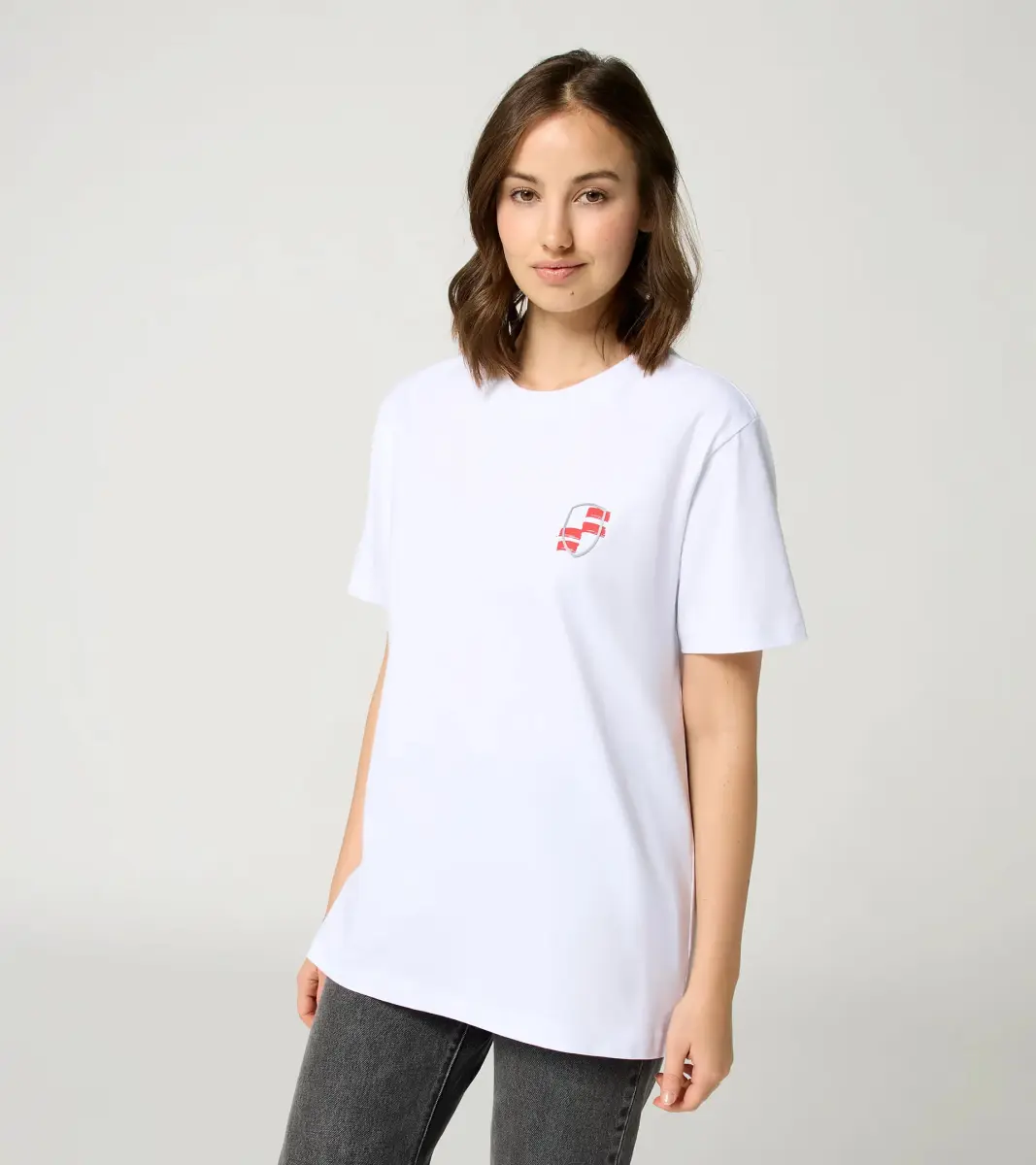 PORSCHE T-shirt - 911 GT3 S/C tričko s potiskem bílá